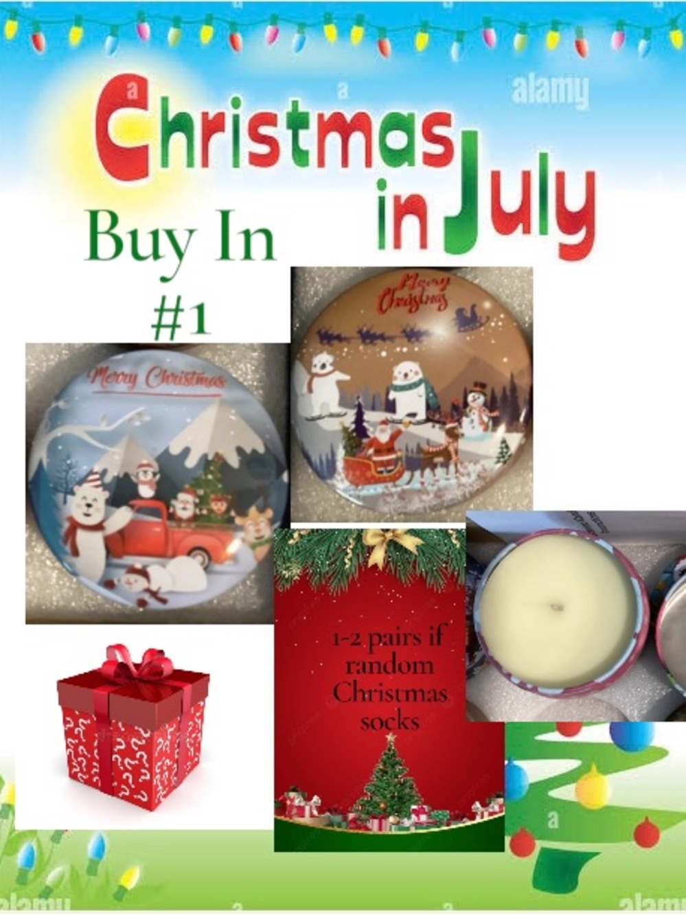 Christmas Holiday Mini candles or mugs.
